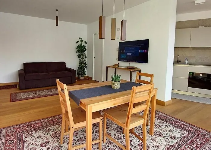 Vista Muse Con Parcheggio Privato Gratuito شقة